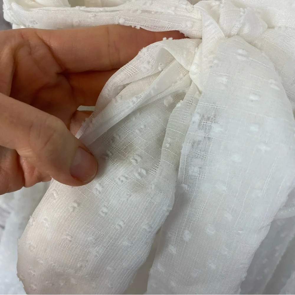 Saints + Secrets Wrap Dress with Sheer Sleeves - Picture 5 of 12